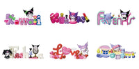 Re-Ment Kuromi Words Collection Blind Box - 1 Random Figure CLOUDANIMESTUDIO
