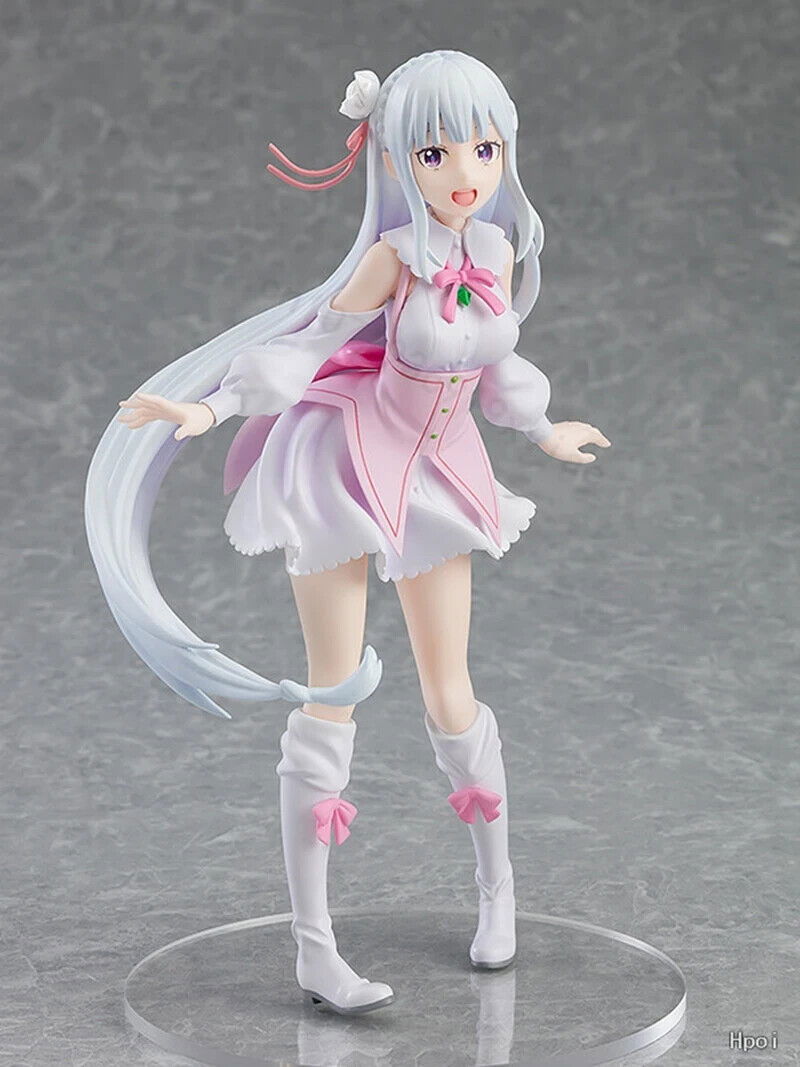 Re:Zero Starting Life in Another World Emelia Figure, Anime Figurines 7 in - CloudAnimeStudio