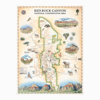 Red Rock Canyon 1000 Piece Jigsaw Puzzle Xplorer Maps CLOUDANIMESTUDIO