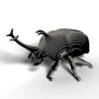Rhino Beetle 3D Cardboard Model Kit Eugy