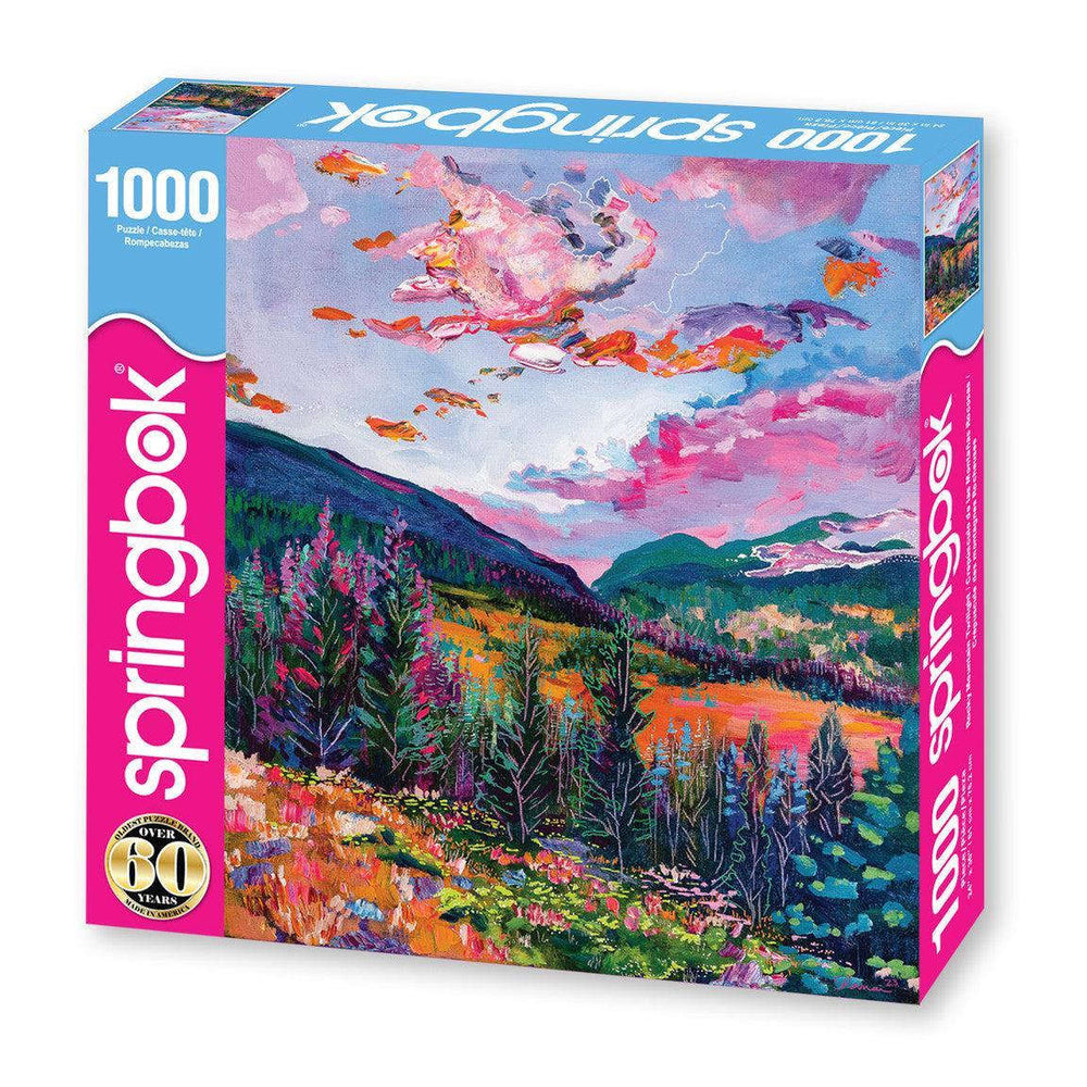 Rocky Mountain Twilight 1000 Piece Jigsaw Puzzle Springbok CLOUDANIMESTUDIO