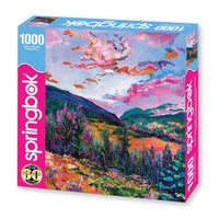 Rocky Mountain Twilight 1000 Piece Jigsaw Puzzle Springbok CLOUDANIMESTUDIO