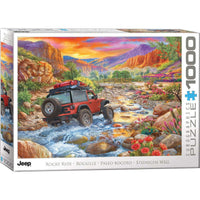 Rocky Ride Jeep 1000 Piece Jigsaw Puzzle Eurographics CLOUDANIMESTUDIO