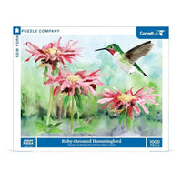 Ruby-throated Hummingbird 1000 Piece Jigsaw Puzzle NYPC CLOUDANIMESTUDIO