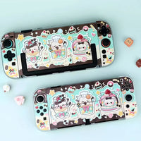 Kawaii Bears Bakery Switch Case OLED/NS2