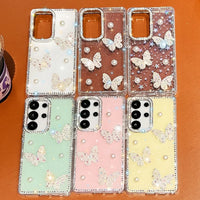 Coquette Pearls & Butterflies Samsung Phone Case