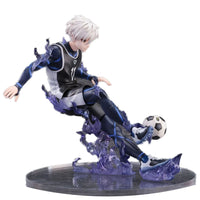 Seishiro Nagi Anime Figurine, Blue Lock Action Figure Japanese Football Boy 18 CM