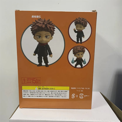 Cute Jujutsu Kaisen Ryomen Sukuna and Itadori Yuji Figurines, Chibi Kawaii Anime Action Figures Model Collector Toys 10cm