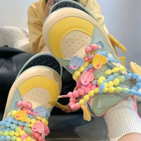 Angel On A Rainbow Platform Sneakers