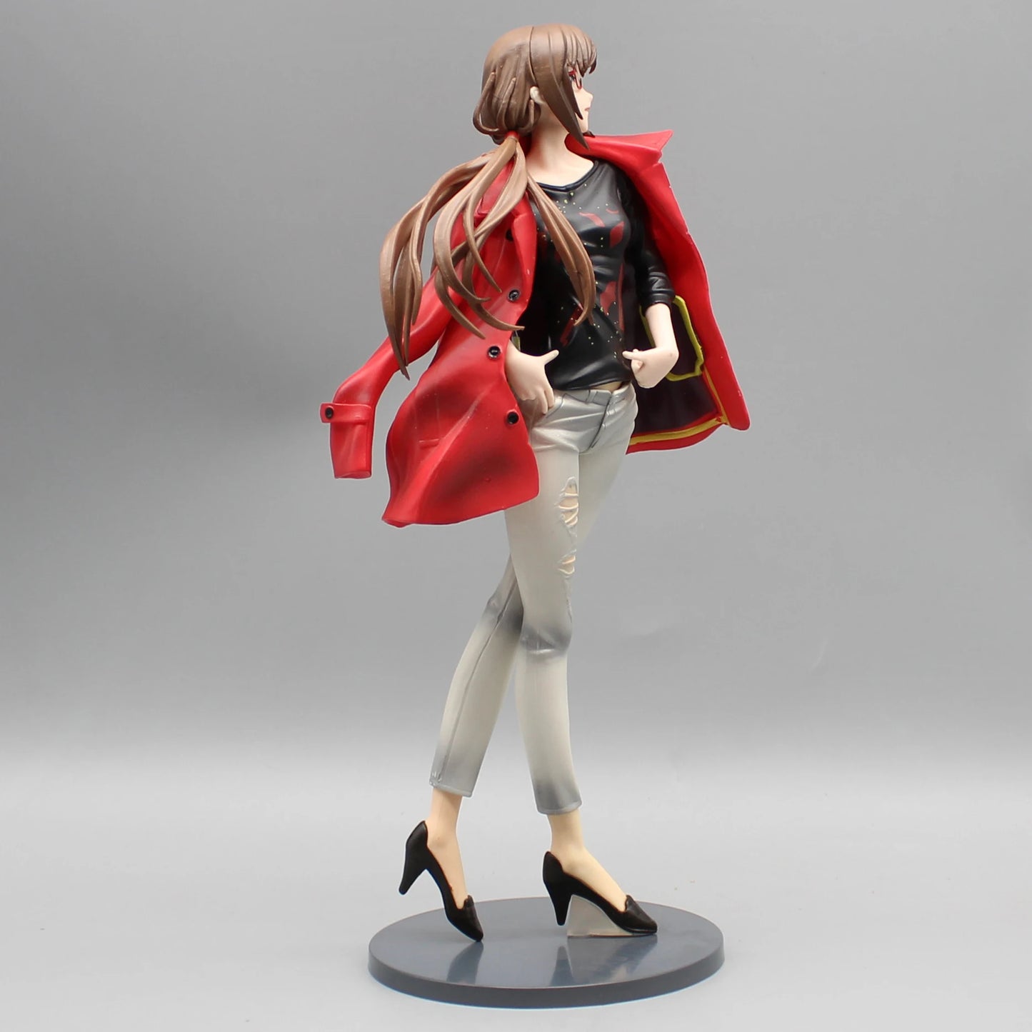 Mari Illustrious Makinami Anime Figure, EVANGELION Action Figurines Fashion Dress Up 25 CM