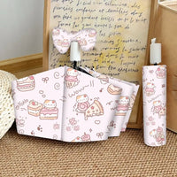 Kawaii Kitty Treats Sun Proof Umbrella