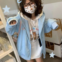 Fleece Zip Up Hoodie