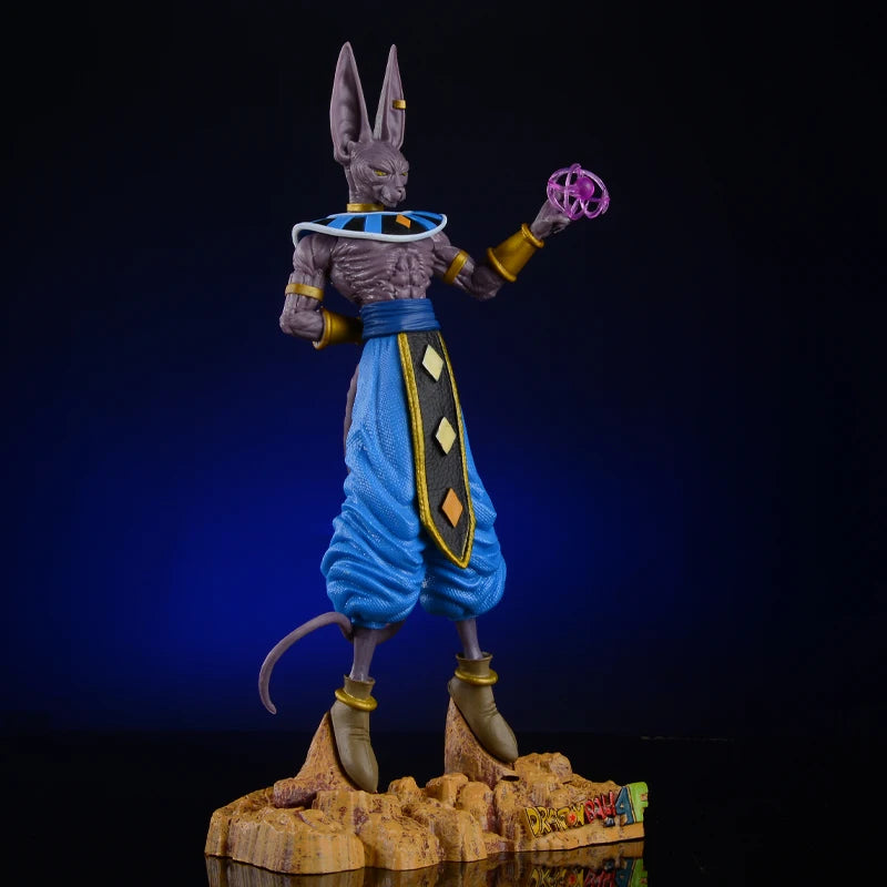 Beerus Anime Figure, Dragon Ball Super God of Destruction Action Figurines Statue 30 CM