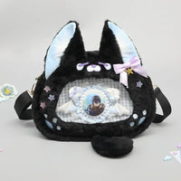 Harajuku Cat Plush Ita Bag