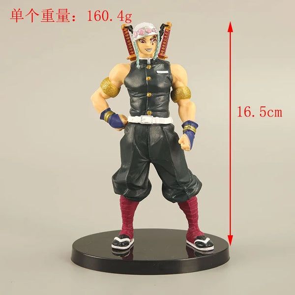 Rengoku Kyoujurou Anime Figure Demon Slayer Action Figurines Hashira Set PVC Collectible Toy Gift