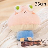 Mushroom Frog Plushies