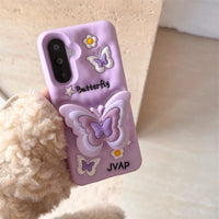 Kawaii Butterfly Samsung Phone Case