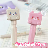 Kawaii Cat Erasable Gel Pens