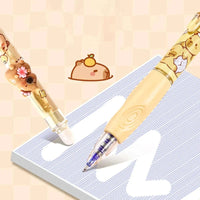 Cute Capy Buddies Erasable Gel Pen 6pcs CLOUDANIMESTUDIO