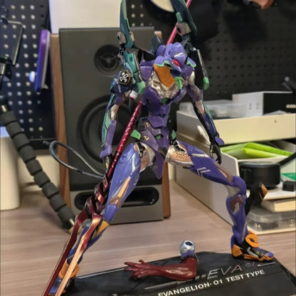 Evangelion Unit 01 Mecha Anime Figure, Evangelion Action Figurine Collection Desk Statue 33 CM