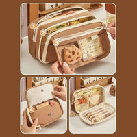 Cute Capybara Buddies Backpack With Pencil Case CLOUDANIMESTUDIO