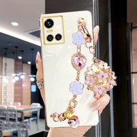 Gem and Flower Pendant Phone Case