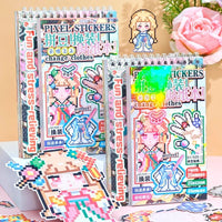 ZIYI Dress Up Pixel Art Stickers
