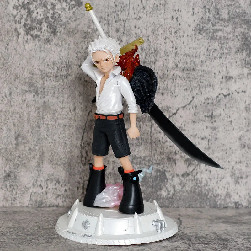 Seraphim S-Hawk Anime Figurine, Dracule Mihawk Clone One Piece Action Figures Blazing Angel Statue 23.5 CM