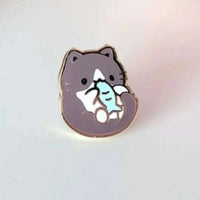 Cute Tiny Cat Enamel Pins CLOUDANIMESTUDIO