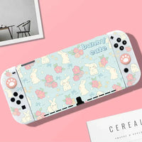 Kawaii Spring Bunny Meadow Switch Case NS/OLED/NS2 CLOUDANIMESTUDIO