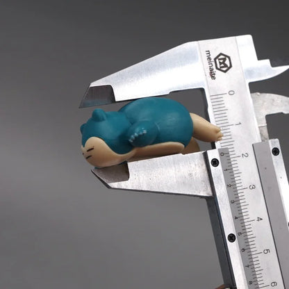 5 Pcs Snorlax Cake Topper Figurines, Pokemon Anime Mini Figure 1.8-3cm Cake Decor Kawaii Ornaments