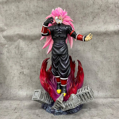 Zamasu Pink Super Saiyan 3 Anime Figurine, Black Goku Dragon Ball Super Action Figurines PVC 32 CM