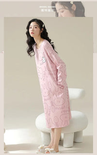 Pink Bunny Night Gown