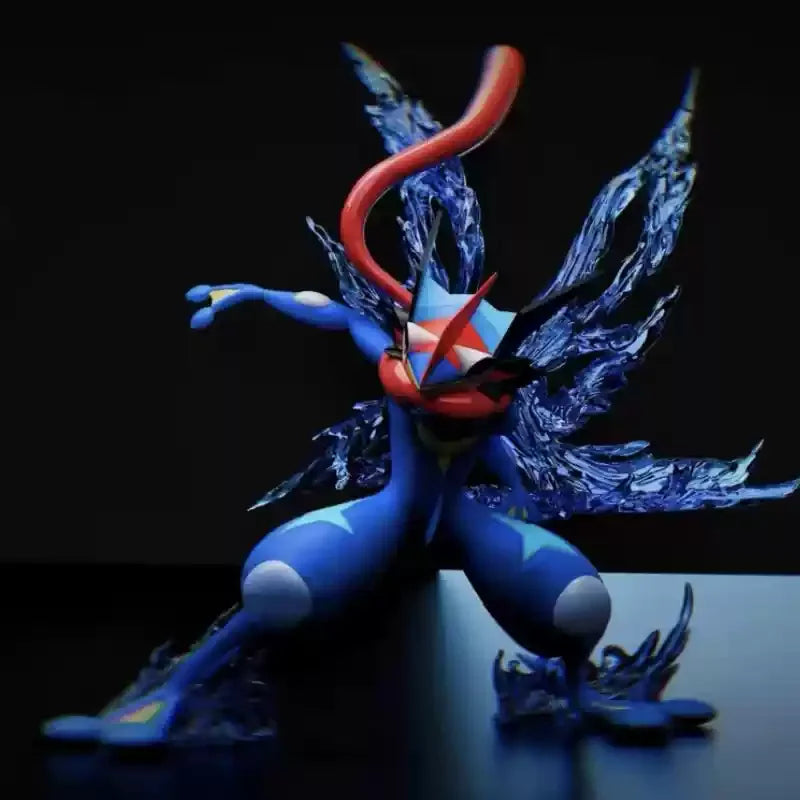 Pokemon Anime Figure, Battle Greninja Action Figurines Pvc Anime Statue 9 CM