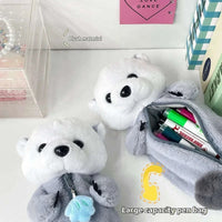 Kawaii Plush Otter Pal Pencil Case CLOUDANIMESTUDIO