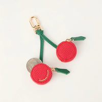 Cute Cherries Coin Purse Key Chain