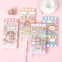 Cute Grid Paper Notebook