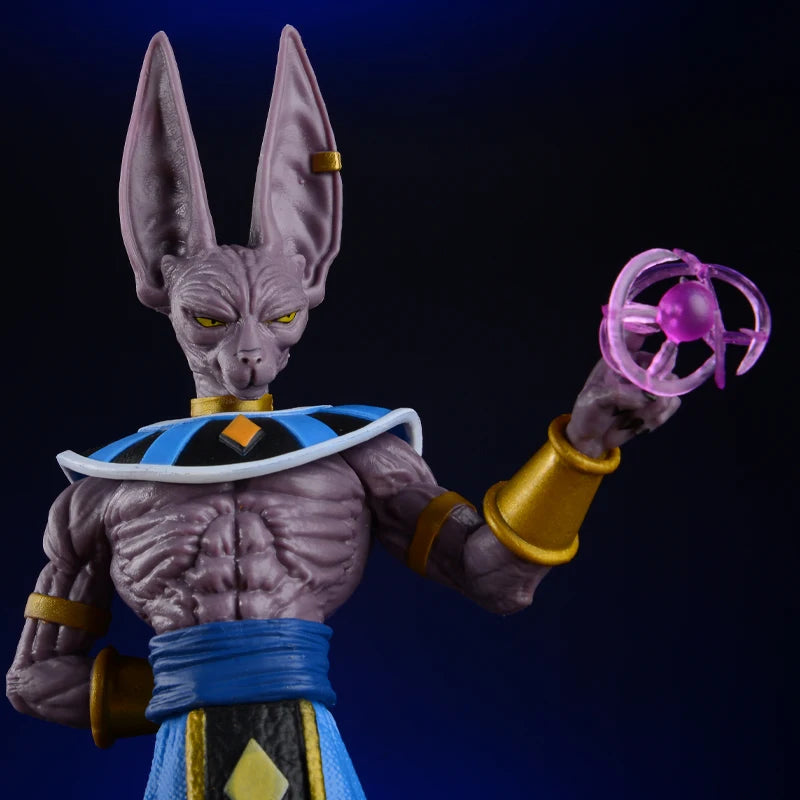 Beerus Anime Figure, Dragon Ball Super God of Destruction Action Figurines Statue 30 CM