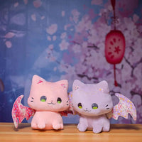 Kawaii Cat Bat Plushies CLOUDANIMESTUDIO