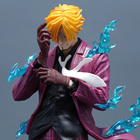 Sanji Vinsmoke Anime Figurine, One Piece Action Figure PVC Statue 24 CM