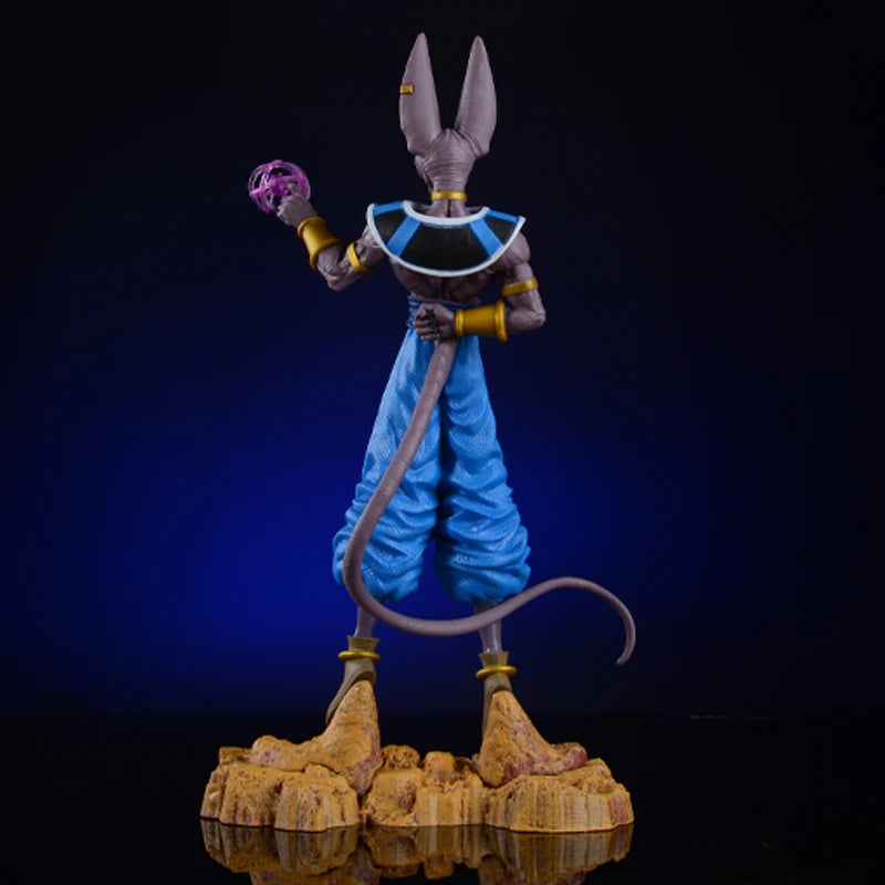 Beerus Anime Figure, Dragon Ball Super God of Destruction Action Figurines Statue 30 CM