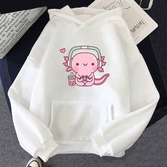 Axolotl Gamer Hoodie CLOUDANIMESTUDIO