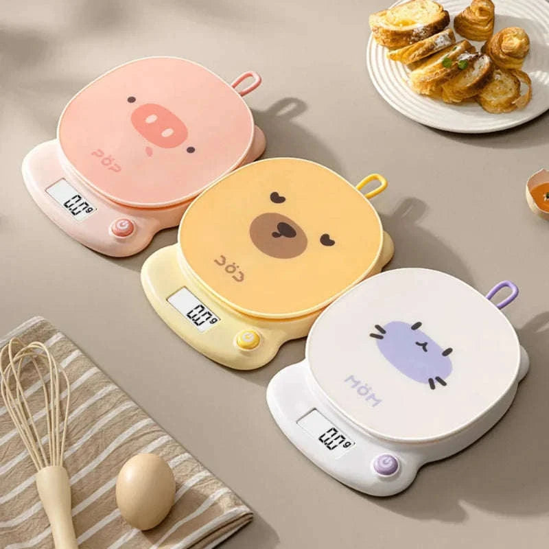 Kawaii Animal Kitchen Scales CLOUDANIMESTUDIO