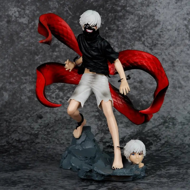 Kaneki Ken Anime Figure, One-Eyed Eyepatch Black Reaper Tokyo Ghoul Figurines