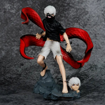 Kaneki Ken Anime Figure, One-Eyed Eyepatch Black Reaper Tokyo Ghoul Figurines