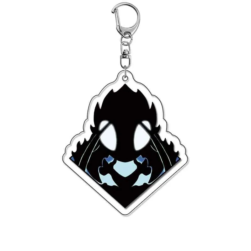 Anime Solo Leveling Acrylic Keychain Shadow Monarch Army Accessories