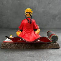 Naruto Uzumaki Sage Mode Anime Figure, Senjutsu Chakra Meditate Figurines 15cm/6in