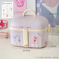Pastel Hair Accessory Organizer Boxes CLOUDANIMESTUDIO