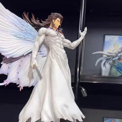 Aizen Sousuke Butterfly Hollowfication Anime Figure Bleach Anime Figurines Statue Collection 31 cm