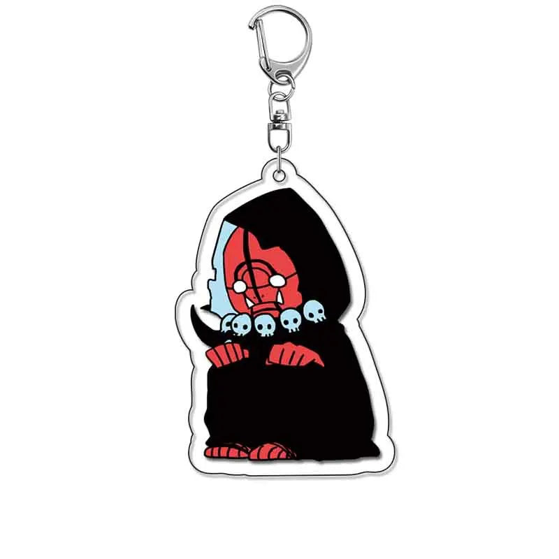 Anime Solo Leveling Acrylic Keychain Shadow Monarch Army Accessories